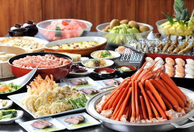 黒部観光ホテル夕食ビュッフェ イメージ