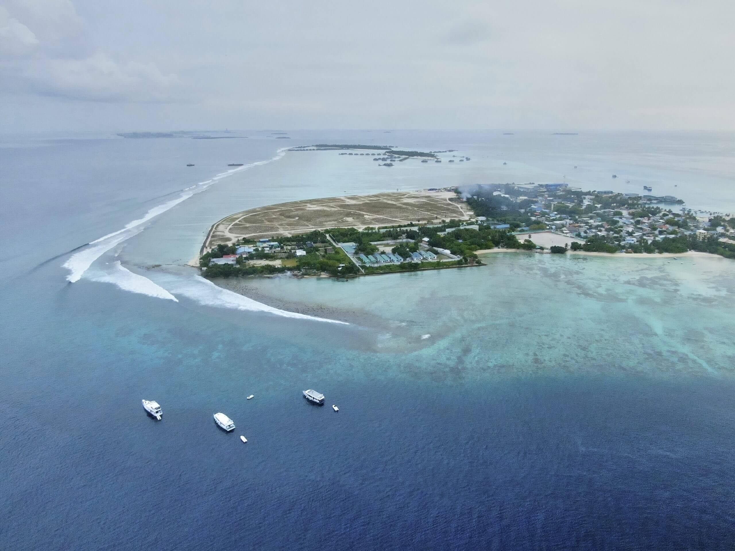 モルディブ空撮