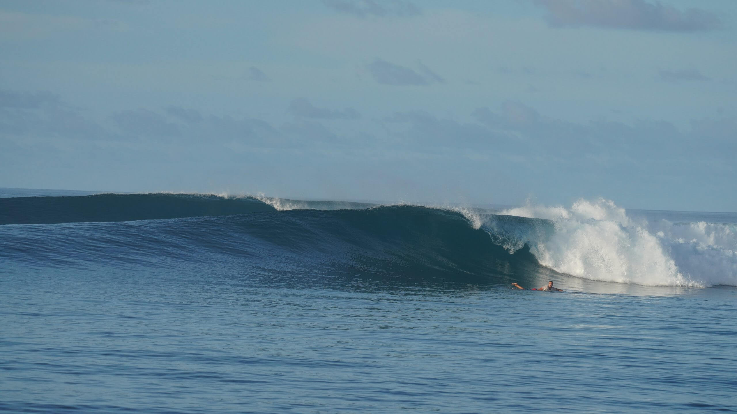 モルディブの波